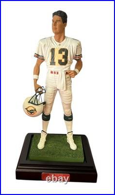 Vintage Dan Marino Miami Dolphins Art of Sport 12 Statue Figure New in Box Old