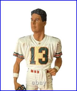 Vintage Dan Marino Miami Dolphins Art of Sport 12 Statue Figure New in Box Old