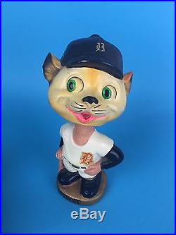 Vintage Detroit Tigers Bobble Head Nodder Bobble Head In Original Box Vintage Detroit Tigers Bobble Head Nodder Bobble Head In Original Box
