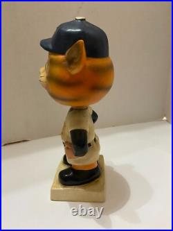 Vintage Detroit Tigers Mascot Bobblehead White Square Base Made in Japan Vintage Detroit Tigers Mascot Bobblehead White Square Base Made in Japan