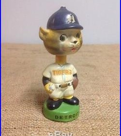 Vintage Detroit Tigers Mini Mascot nodder bobblehead bobble 1960