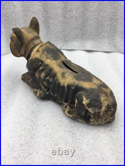 Vintage Dog Carnival Nodder Coin Bank Antique Original Boxer Early Unique Rare