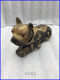 Vintage Dog Carnival Nodder Coin Bank Antique Original Boxer Early Unique Rare