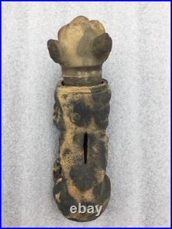 Vintage Dog Carnival Nodder Coin Bank Antique Original Boxer Early Unique Rare