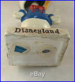 Vintage Donald Duck Disneyland Bobble Head Doll Walt Disney Productions Japan