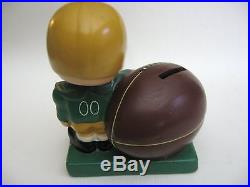 Vintage EDMONTON ESKIMOS Football Player Nodder Bobblehead Touchdown Bank