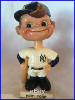Vintage Early 1960s' New York Yankees bobblehead nodder