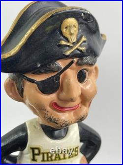 Vintage Early Pittsburgh Pirates Sports Specialties Bobblehead Gold Base Nodder