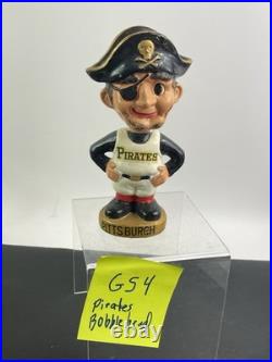 Vintage Early Pittsburgh Pirates Sports Specialties Bobblehead Gold Base Nodder