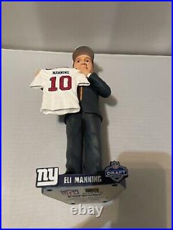 Vintage Eli Manning Draft Day Bobblehead Collectible 37/504 Limited Edition