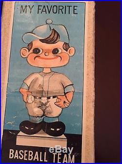 Vintage Extremely Rare ©1968 Los Angeles Dodgers Bobblehead Nodder Japan Mint