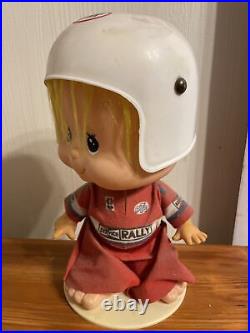 Vintage Ferrari Formula 1 Grand Prix F1 Niki Lauda Bobblehead Lamp