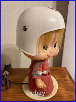 Vintage Ferrari Formula 1 Grand Prix F1 Niki Lauda Bobblehead Lamp