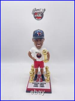 Vintage Foco 90's SCOTTIE PIPPEN 1998 Chicago Bulls Bobblehead NBA Trophy SAMPLE