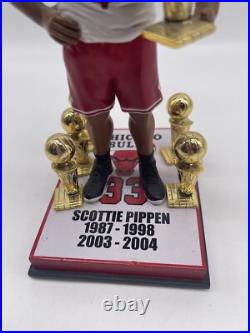 Vintage Foco 90's SCOTTIE PIPPEN 1998 Chicago Bulls Bobblehead NBA Trophy SAMPLE