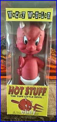 Vintage Funko Wacky Wobbler Hot Stuff The Tuff Little Devil! Original Package