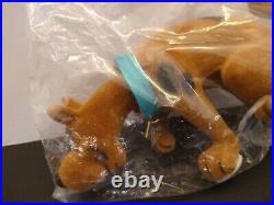 Vintage Fuzzy Bobble Head Scooby Doo Dog Nodder Head Cartoon Network 2001 2002