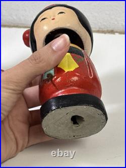 Vintage Geisha Girl & Oriental Man Bobble Head Nodder Japan