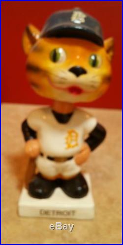 Vintage Gem 1960's Original Mascot Detroit Tigers Bobblehead