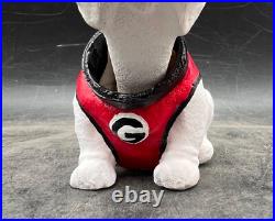 Vintage Georgia Bulldog UGA Football Bobble Head Bulldog Figurine Souvenir Dog