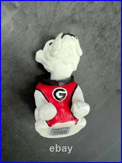 Vintage Georgia Bulldog UGA Football Bobble Head Bulldog Figurine Souvenir Dog