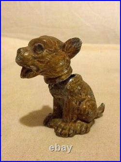 Vintage Germany Bonzo Dog Bobble Head GE STUDDY character Miniature Sculpture