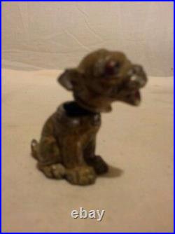 Vintage Germany Bonzo Dog Bobble Head GE STUDDY character Miniature Sculpture