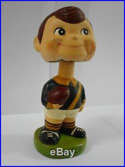 Vintage Glenelg Football Club Bobble Head Footballer / Sanfl Tigers