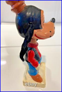 Vintage Goofy Bobble Head Doll Disneyland 7 Japan Chalkware 1960s