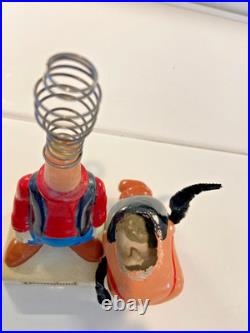 Vintage Goofy Bobble Head Doll Disneyland 7 Japan Chalkware 1960s