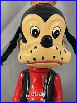 Vintage Goofy Bobble Head Doll Walt Disneyland 7 Japan RARE ExcellentCondition