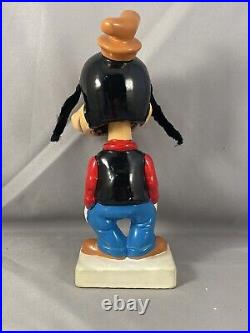 Vintage Goofy Bobble Head Doll Walt Disneyland 7 Japan RARE ExcellentCondition