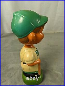 Vintage Green Base Florida Marlins Baseball Head Bobblehead RARE LOOK