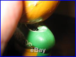 Vintage Green Bay Packers Bobble Head Kissing Dolls Original Pair From The 1960s Vintage Green Bay Packers Bobble Head Kissing Dolls Original Pair From The 1960s