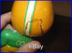 Vintage Green Bay Packers Bobble Head Kissing Dolls Original Pair From The 1960s Vintage Green Bay Packers Bobble Head Kissing Dolls Original Pair From The 1960s