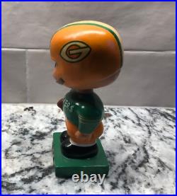 Vintage Green Bay Packers Bobbledhead Nodder Football Made In Japan Ceramic 1962 Vintage Green Bay Packers Bobbledhead Nodder Football Made In Japan Ceramic 1962