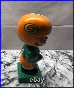 Vintage Green Bay Packers Bobbledhead Nodder Football Made In Japan Ceramic 1962 Vintage Green Bay Packers Bobbledhead Nodder Football Made In Japan Ceramic 1962