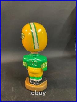 Vintage Green Bay Packers NFL Football Gold Base BOBBLEHEAD 1960's 00 NICE