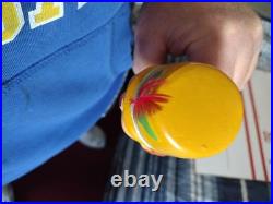 Vintage Green Bay Packers RARE 1960's Football Bobblehead Nodder Kissing Set