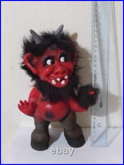 Vintage HEICO Nodder Bobble Head Troll Figure BELZEBUL 1960's Western Germany