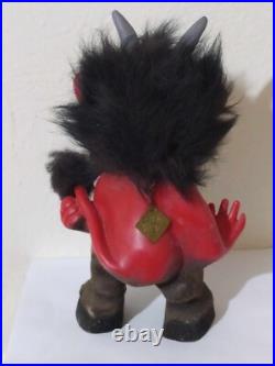 Vintage HEICO Nodder Bobble Head Troll Figure BELZEBUL 1960's Western Germany