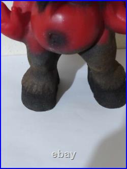 Vintage HEICO Nodder Bobble Head Troll Figure BELZEBUL 1960's Western Germany