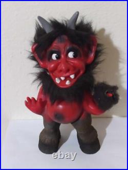 Vintage HEICO Nodder Bobble Head Troll Figure BELZEBUL 1960's Western Germany