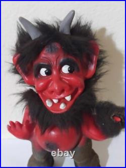 Vintage HEICO Nodder Bobble Head Troll Figure BELZEBUL 1960's Western Germany