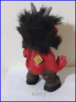 Vintage HEICO Nodder Bobble Head Troll Figure BELZEBUL 1960's Western Germany