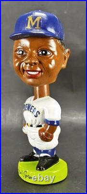 Vintage Hank Aaron Milwaukee Brewers Bobblehead Vintage Hank Aaron Milwaukee Brewers Bobblehead