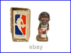 Vintage Harlem Globetrotters 1970 CBS Bobble Collectible with Box Sealed SEE PICS
