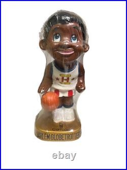Vintage Harlem Globetrotters 1970 CBS Bobble Collectible with Box Sealed SEE PICS