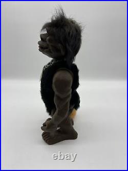 Vintage Heico Caveman Bobble Head Troll Figure Original Western Germany 1960s