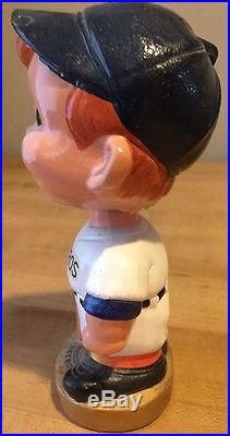 Vintage Houston Astros Gold Round Base Bobble Head Doll Vintage Houston Astros Gold Round Base Bobble Head Doll